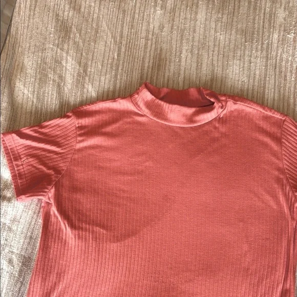 LuLaRoe Pink and Floral Midi Skirt - Picture 4 of 5